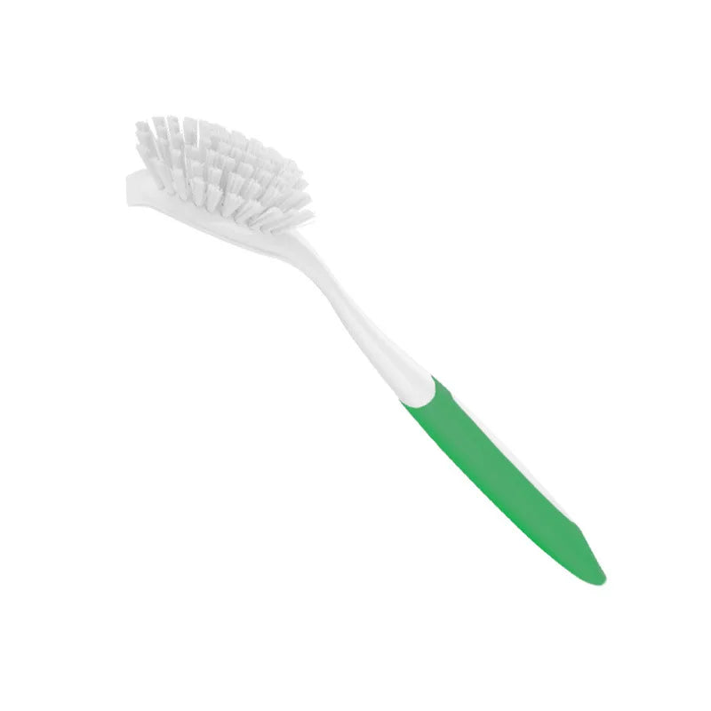 1pc Dish Brush With Handle Kitchen Scrub Brushes For Cleaning Dish Scrubber With Stiff Bristles For Sink Pots Pans
