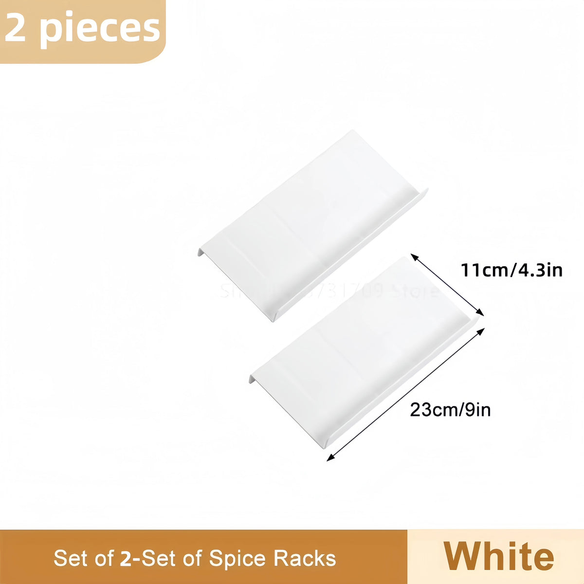 2/4/8-Layer Spice Drawer Storage Rack Adjustable Organizer Spice