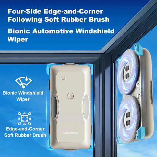 Window Cleaning Robot Liectroux G8 High-Speed Cleaning Double
