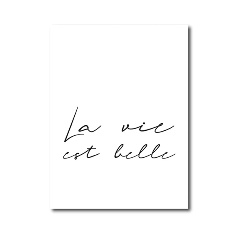 French Bon Appetit Art Print Wall Decor Housewarming