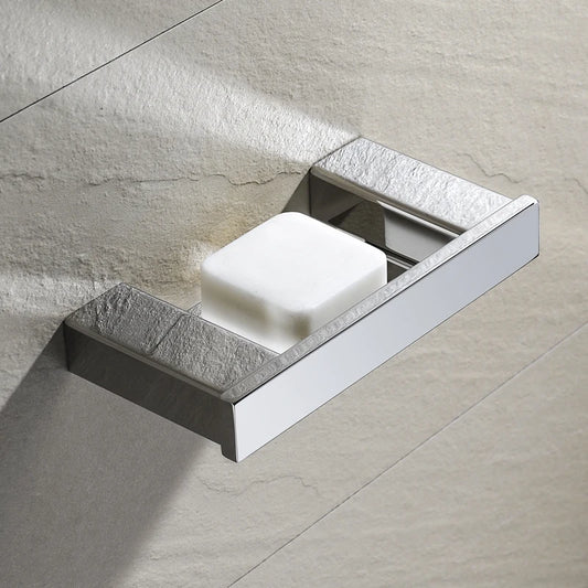 Stainless Steel Bathroom Wall Shelf Towel Bar Rack