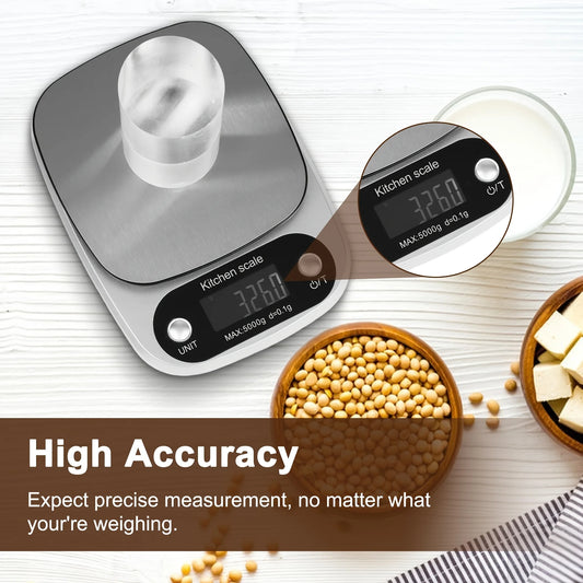Digital Scale 5kg/0 1g 10kg/1g High Precision Food