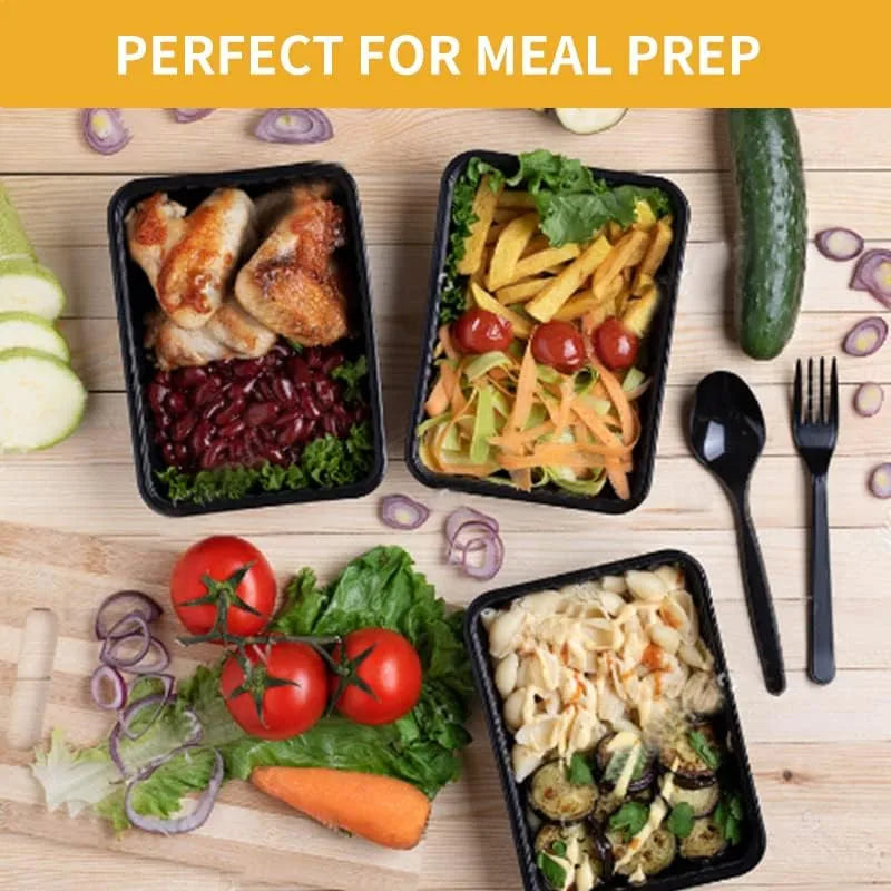 15 Pack Meal Prep Containers Microwave Safe Food