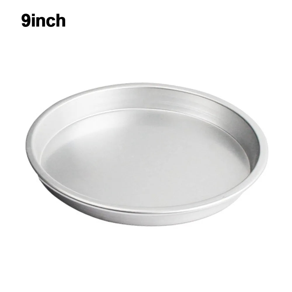 Round Baking Tray Even Heating Aluminum Alloy Oven