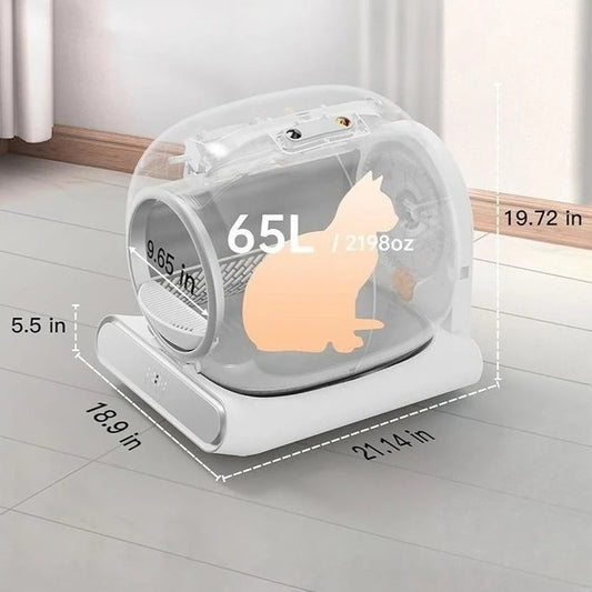 Automatic Smart Cat Litter Box Automatic Cleaning Deodorizing