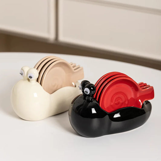 Snail Ceramic Small Dish Flavor Dish Pot Dipping