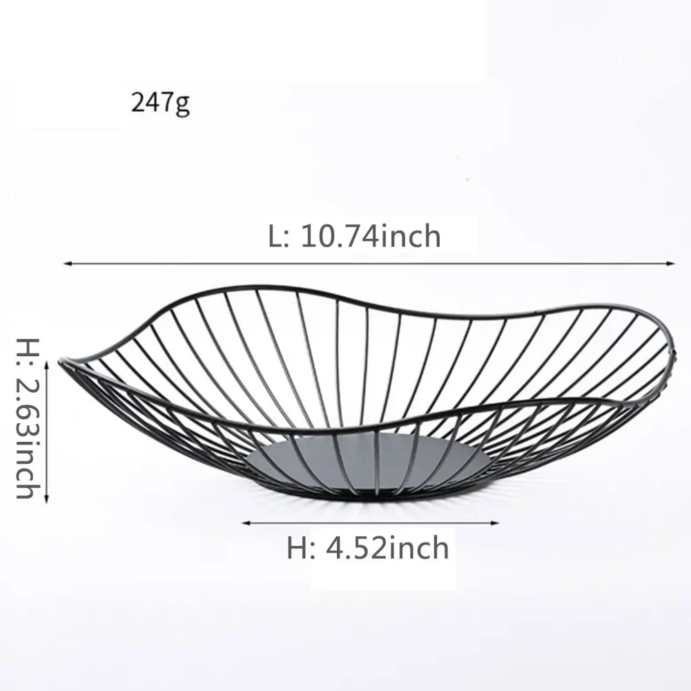 Multi Size Metal Fruit Basket Iron Snack Bread