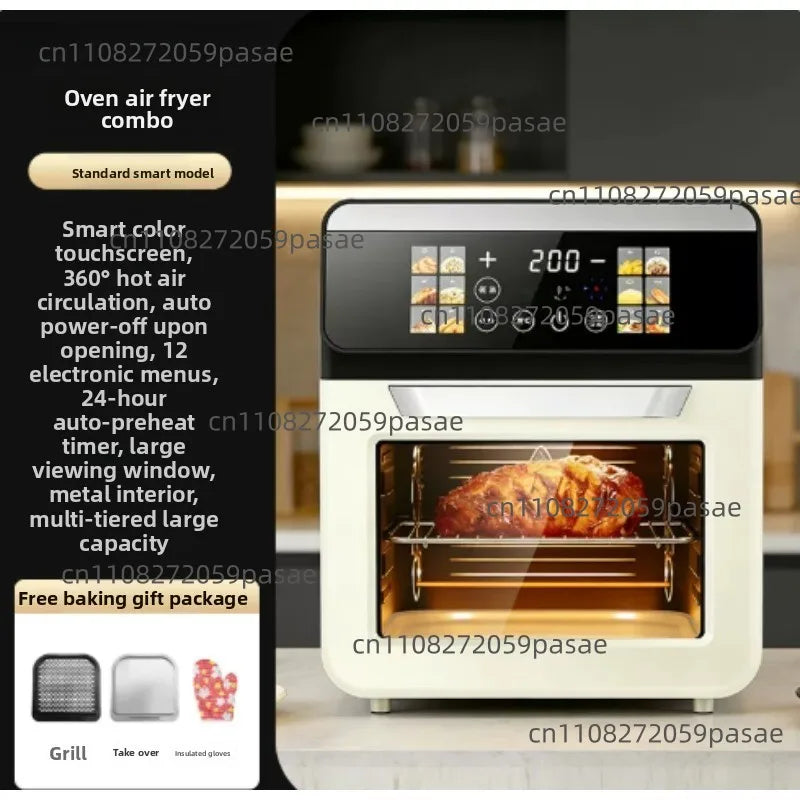 Large-Capacity Touchscreen Smart Multi-Function Air Fryer Oven