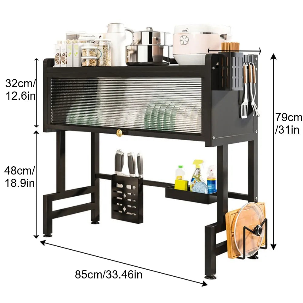 Over Sink Dish Drying Rack 2-Tier Dish Rack