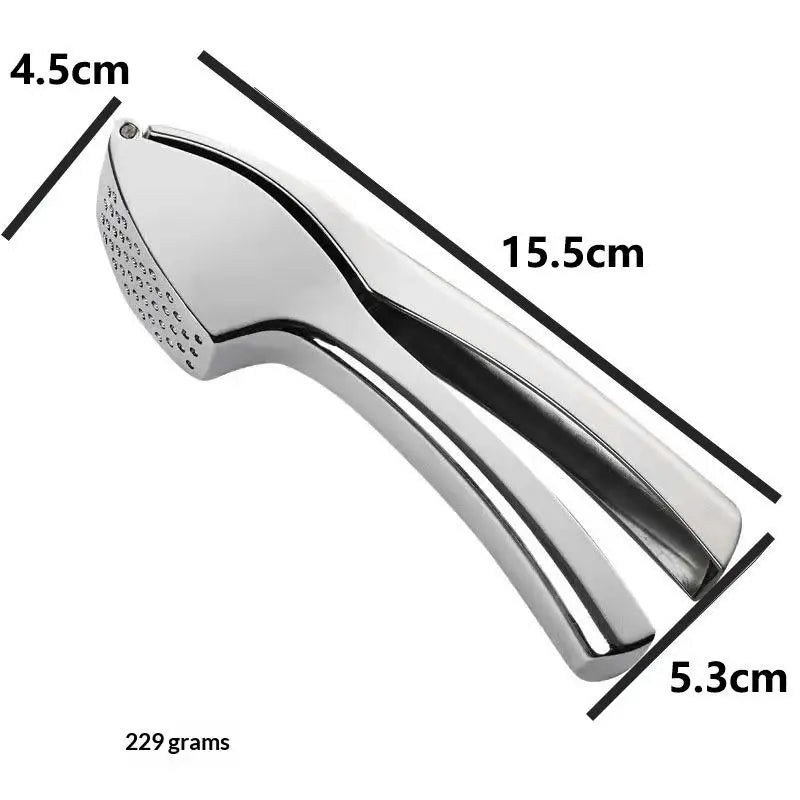 Garlic Press Mincer Squeezer Ergonomic Handle Multi Use