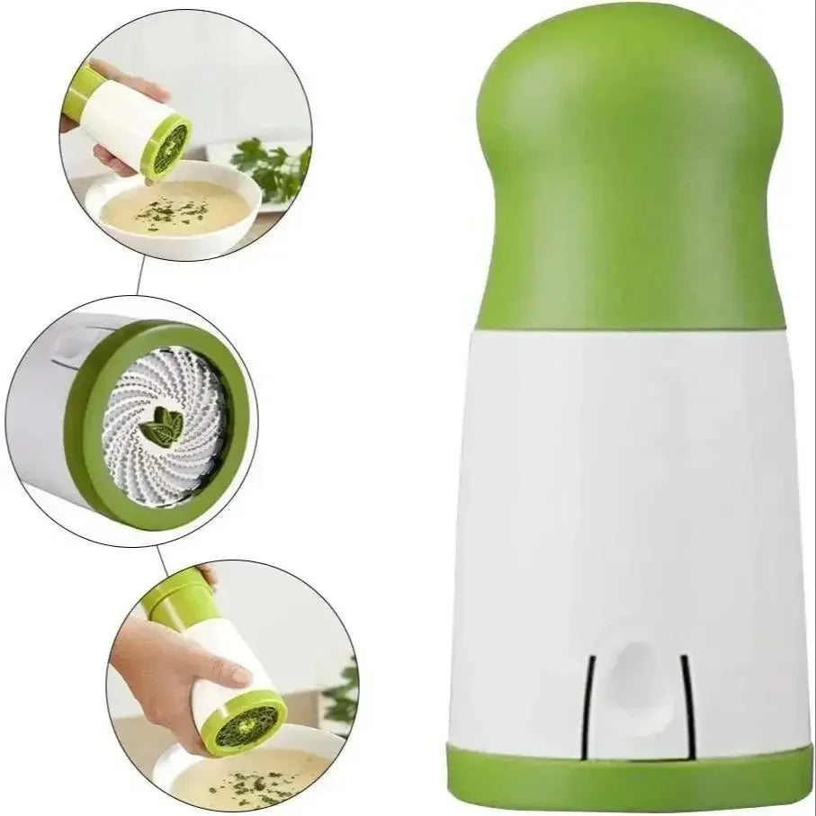 Herb Grinder Spice Mill Parsley Shredder Chopper Fruit