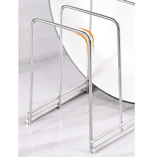 1pcs Stainless Steel Dish Rack Dish Pan Plate