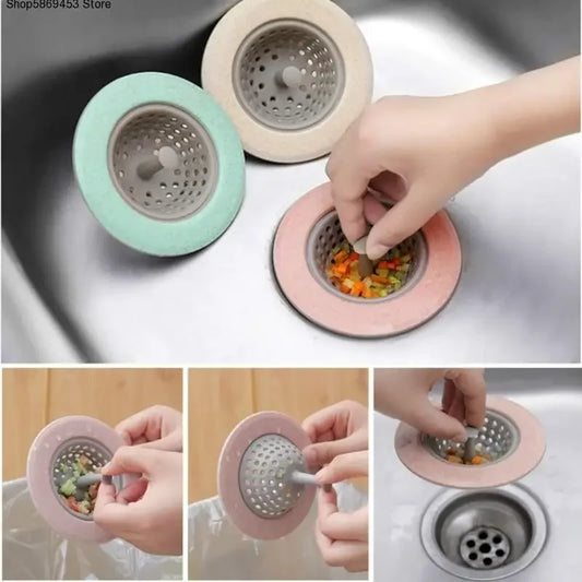 Sink Strainer Silicone Sieve Sink Filter Mesh Fillers