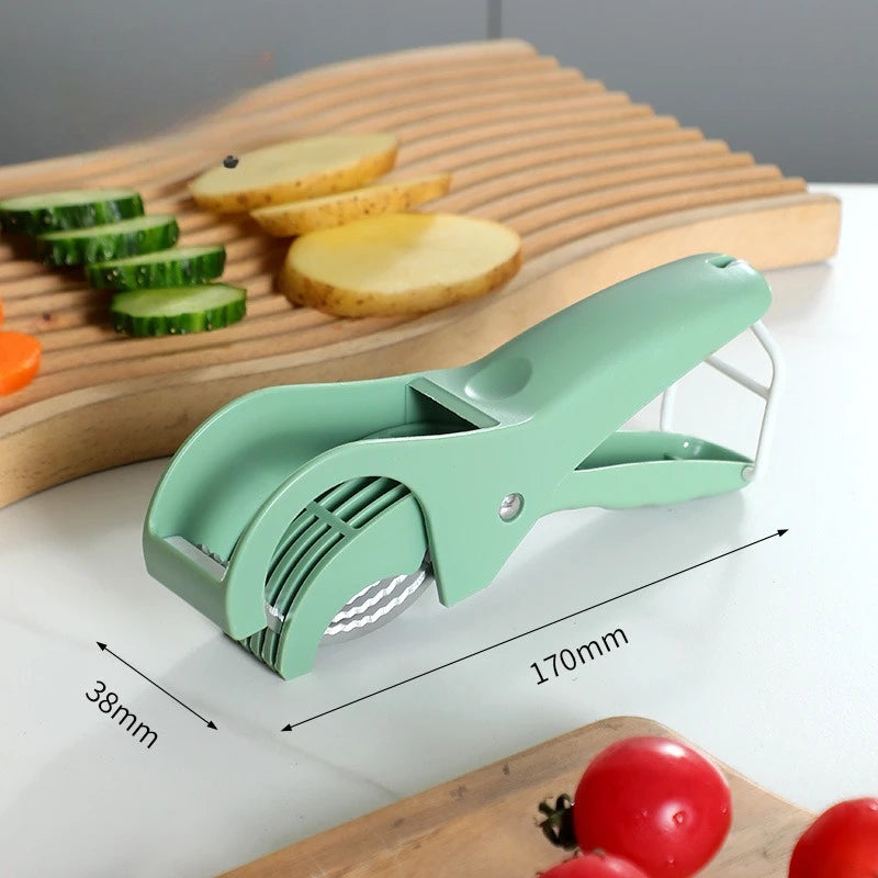Stainless Steel Vegetable Fruit Slicer Multi Functional Salad