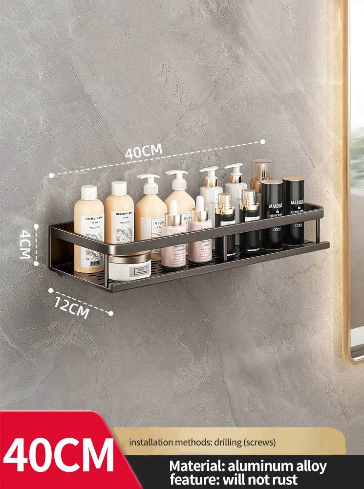 Yellow White Corner Shelf Bathroom Rack Shelf Organiser