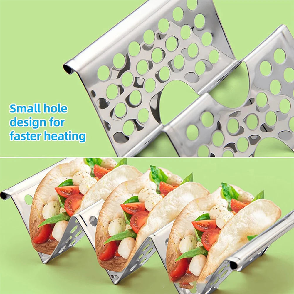 Mexican Roll Rack Taco Holder Stainless Steel Taco