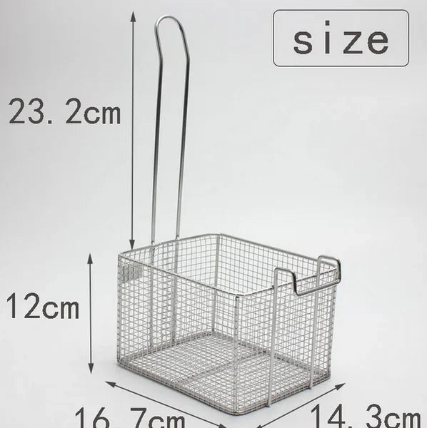 304 Stainless Steel French Fries Basket Package Pack