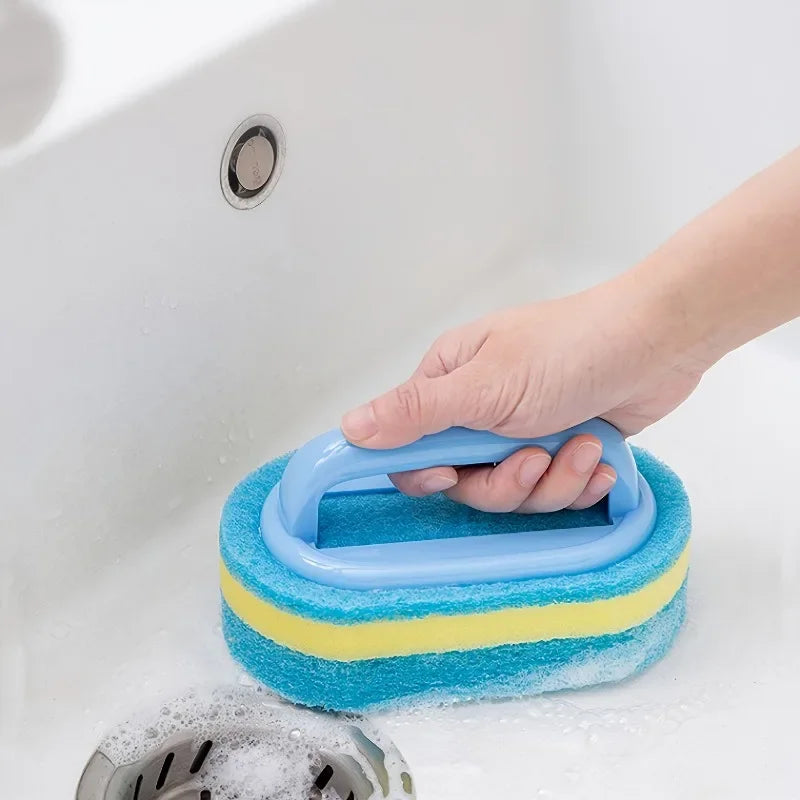 Cleaning Brush Handle Dish Soap Bathroom Tub Thicken