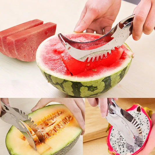Watermelon Artifact Slicing Knife Stainless Steel Knife Corer