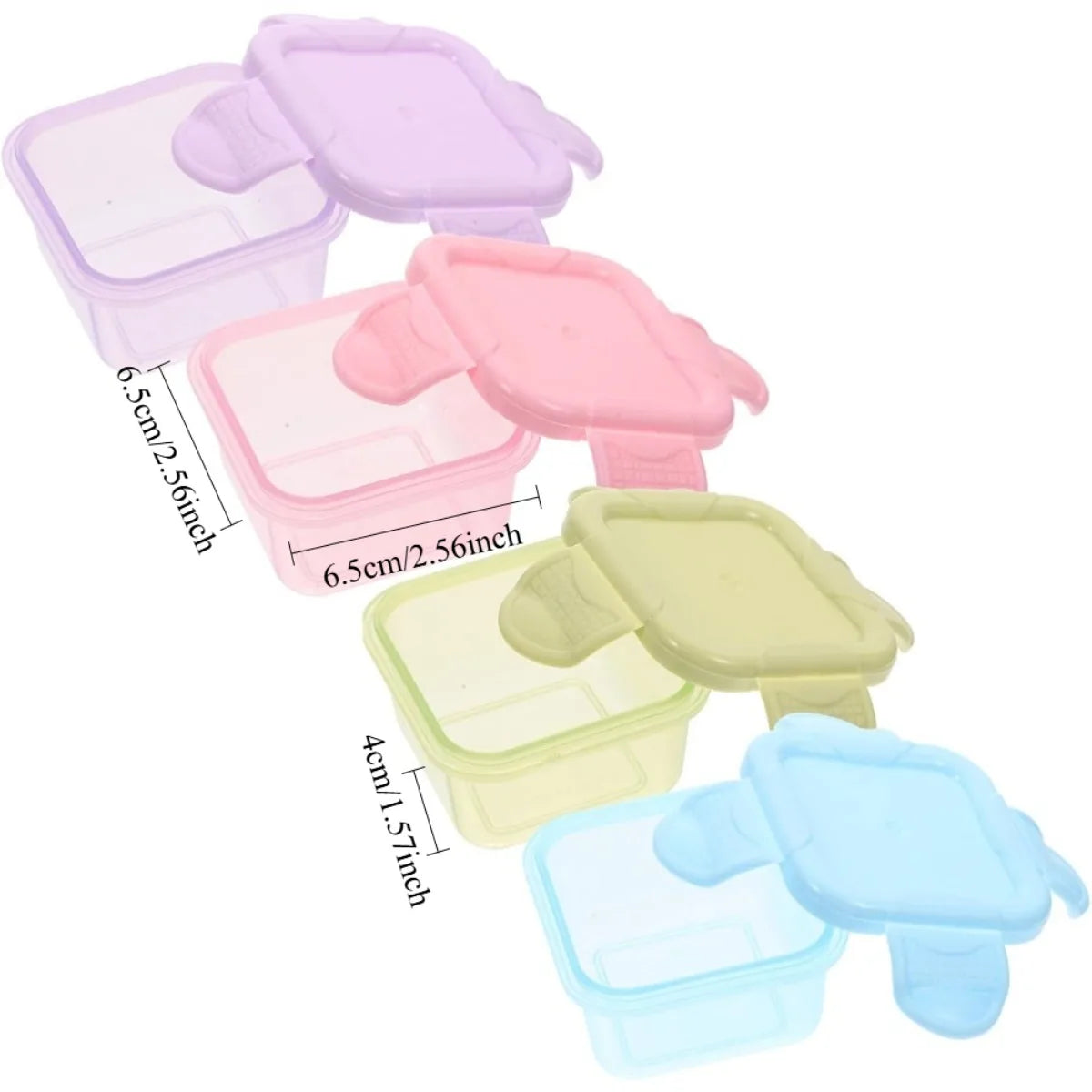 Food Storage Containers Airtight Lids Small Plastic Meal