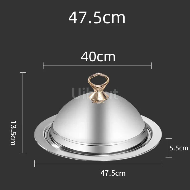 Big Dinner Dessert Plate Lid Salad Plate Dinnerware