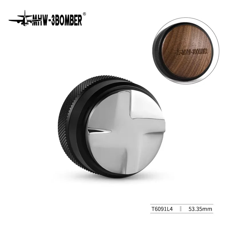 Mhw-3bomber 51/53/58mm Espresso Tamper Coffee Distributor
