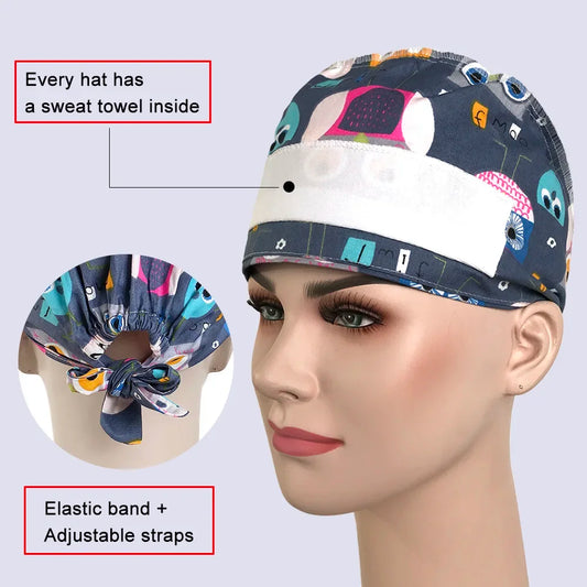 Cooking Adjustable Chef Hat Men Baker Elastic Hat