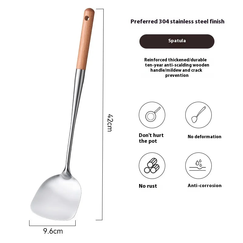 Gianxi Stainless Steel Spatula Spatula Spoon Cooking Utensils