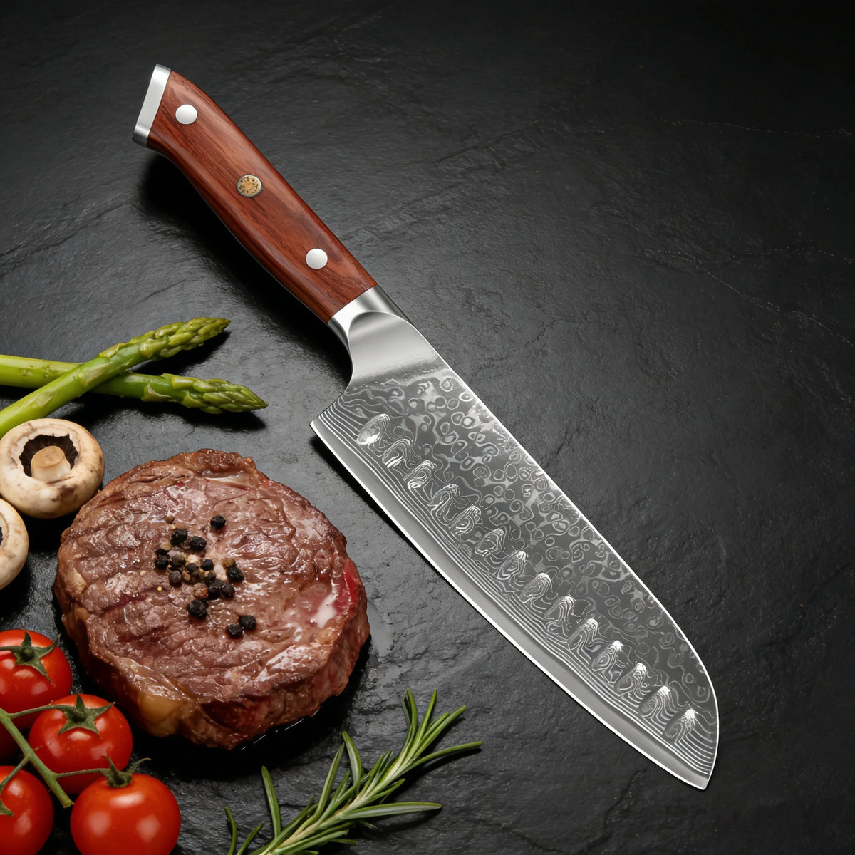 1/2/3/4pcs 67 Layer Damascus Steel Knife Fruit Vegetable