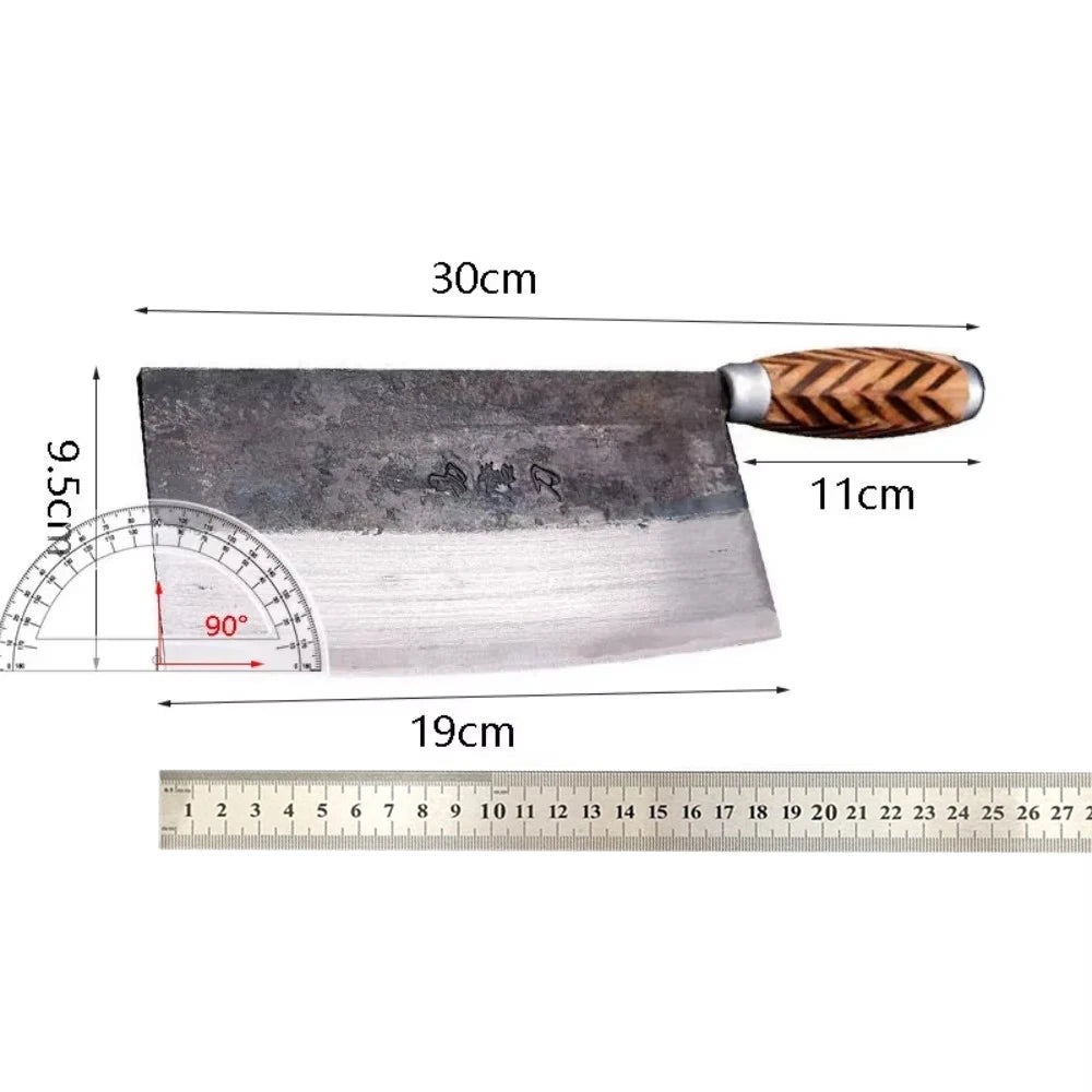 Shuoji Handmade Chinese Knives High Carbon Forged Cleaver