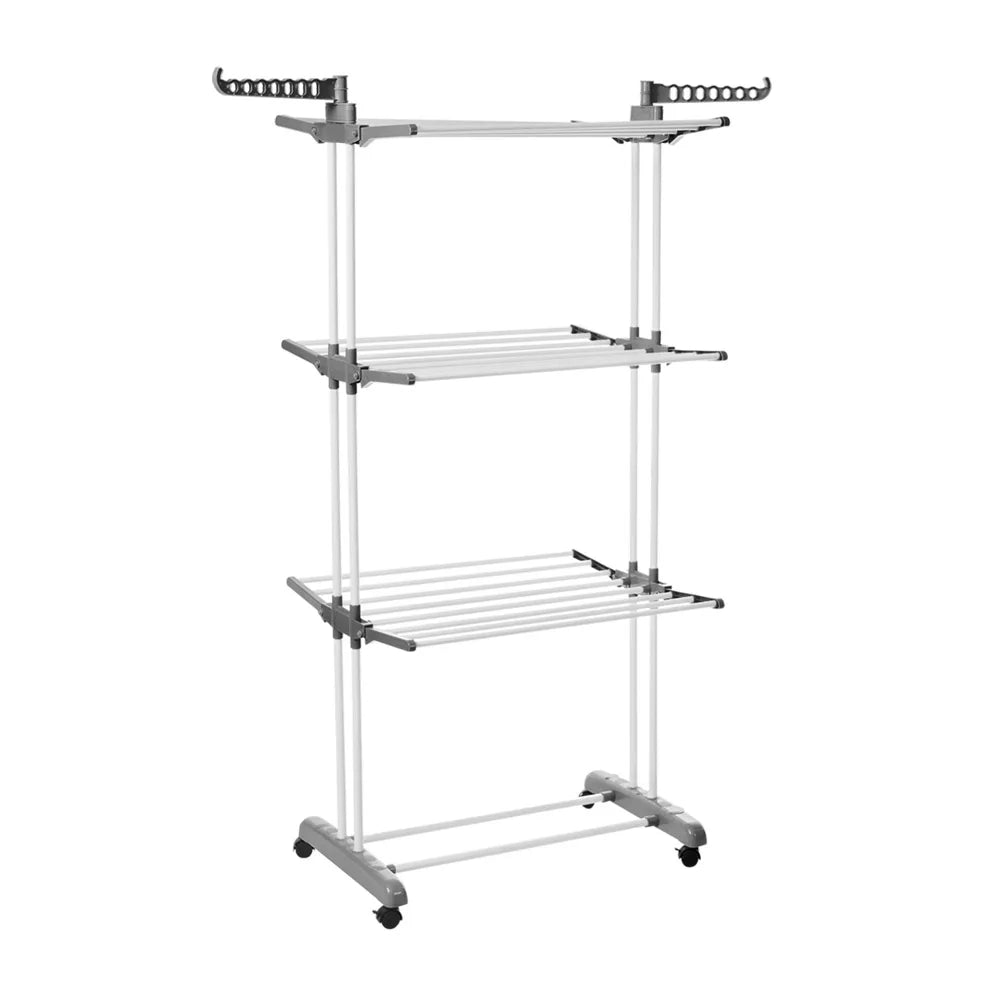 Large Clothes Airer Foldable Plastic Clothes Drying Rack