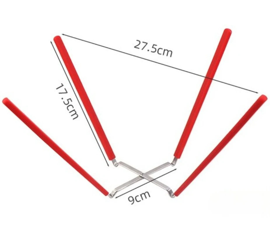 Cooling Stainless Steel Prong Design Silicone Protection