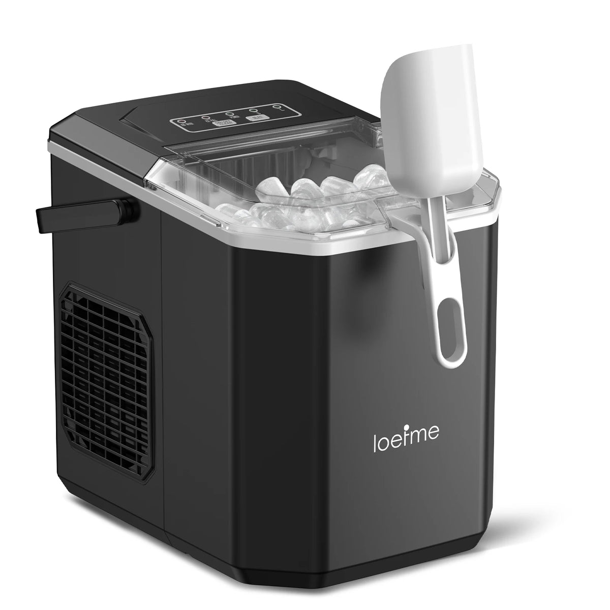 Loefme 12kg/24h Electric Ice Maker Desktop Fully Automatic