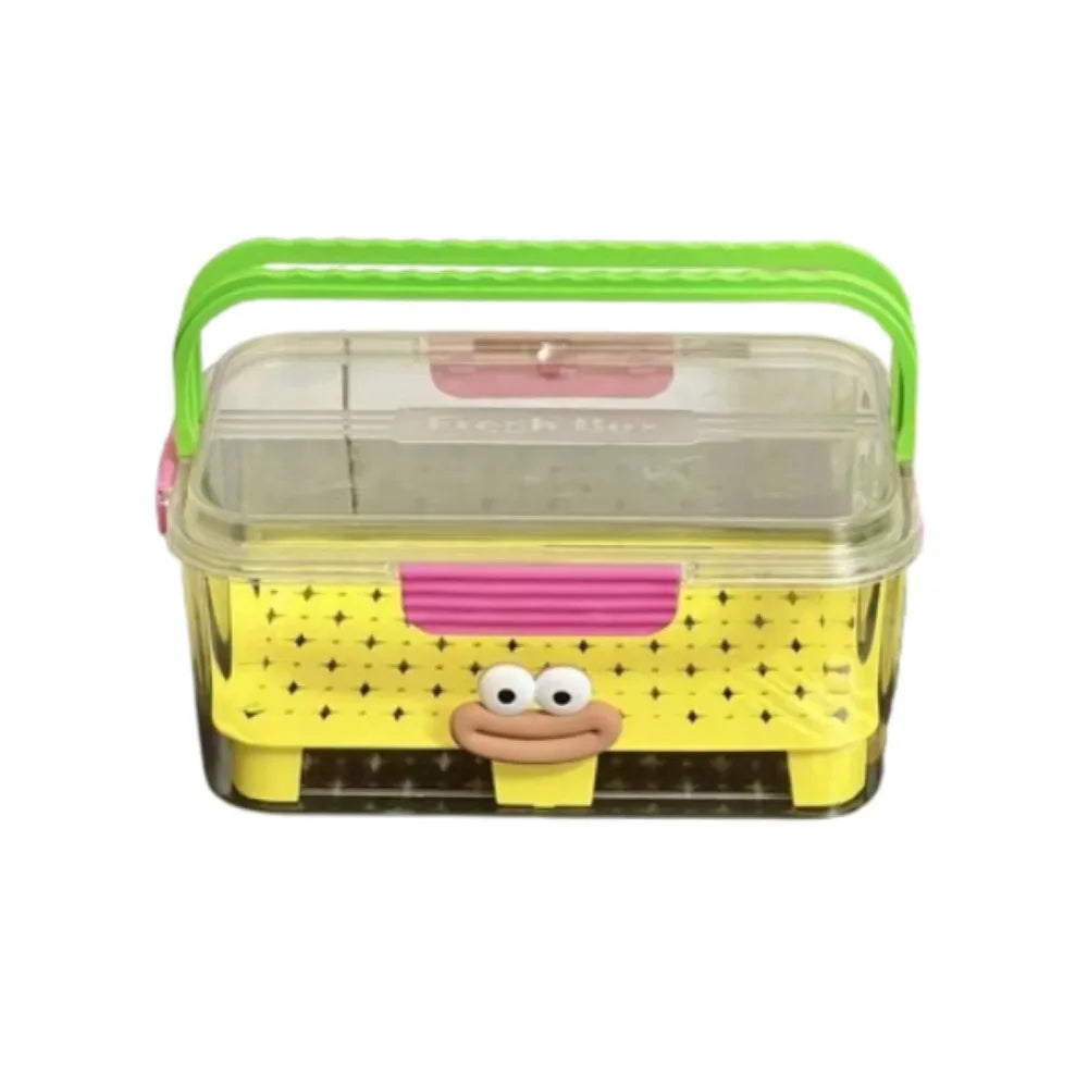 Sealed Food Storage Container Save Space Lid Refrigerator