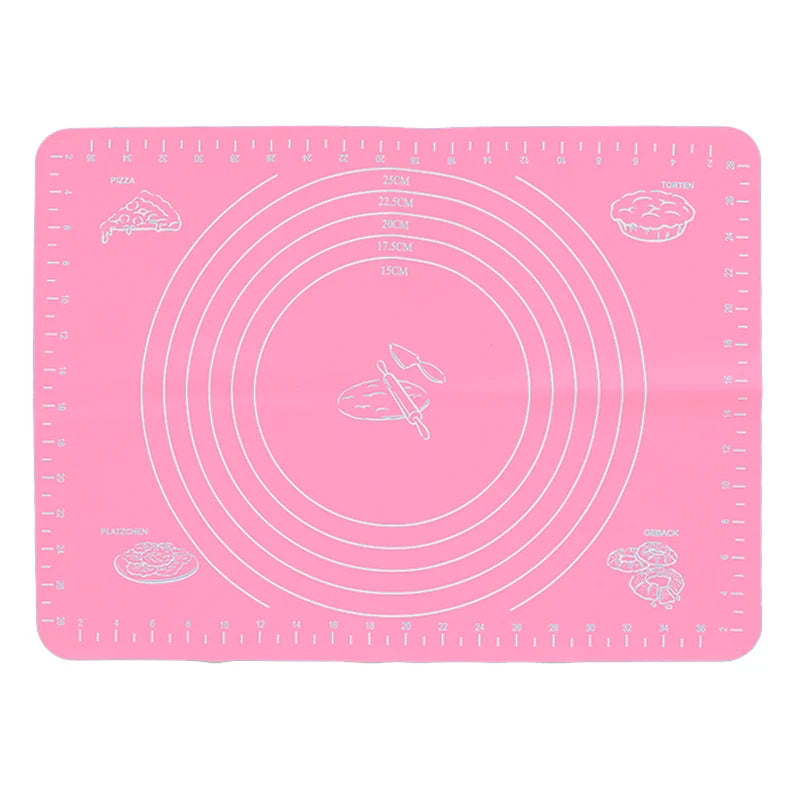 30x40cm Silicone Pastry Mat Non-Stick Thickening Mat Rolling