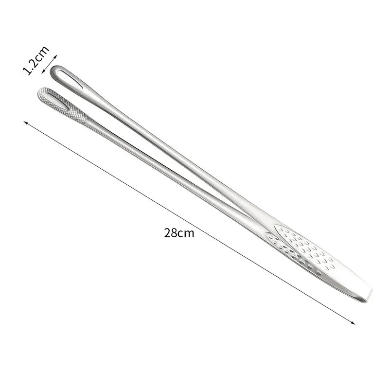 Tongs Barbecue Grill Tongs Cooking Tweezers Stainless Steel