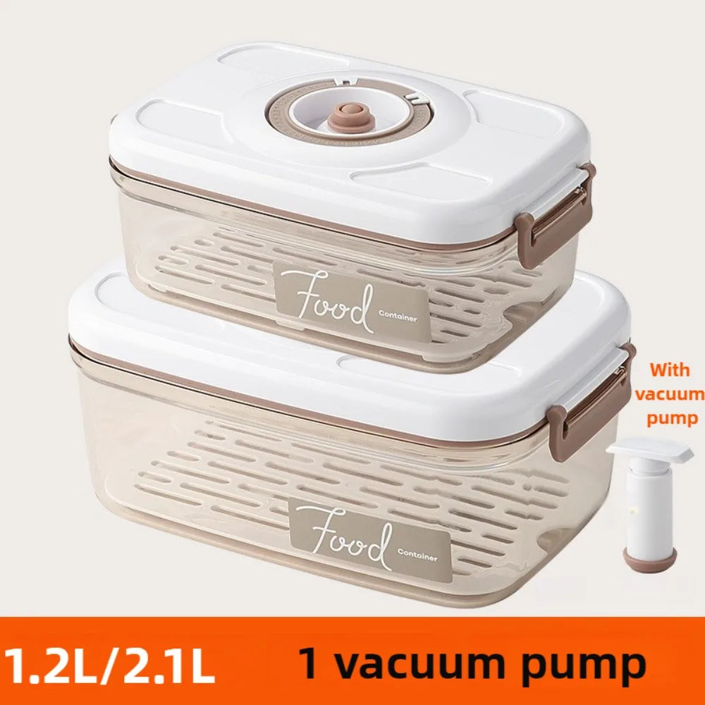 Food Vacuum Storage Box Airtight Container - Reusable