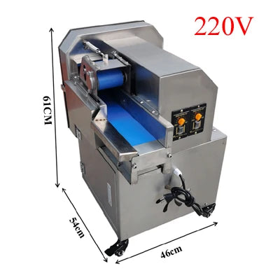 Commercial Vegetable Cutter Stainless Steel Electric Slicer Cut