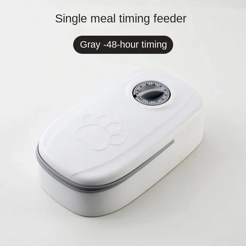 Dog Feeder Cat Automatic Feeding Water Bowl Timer