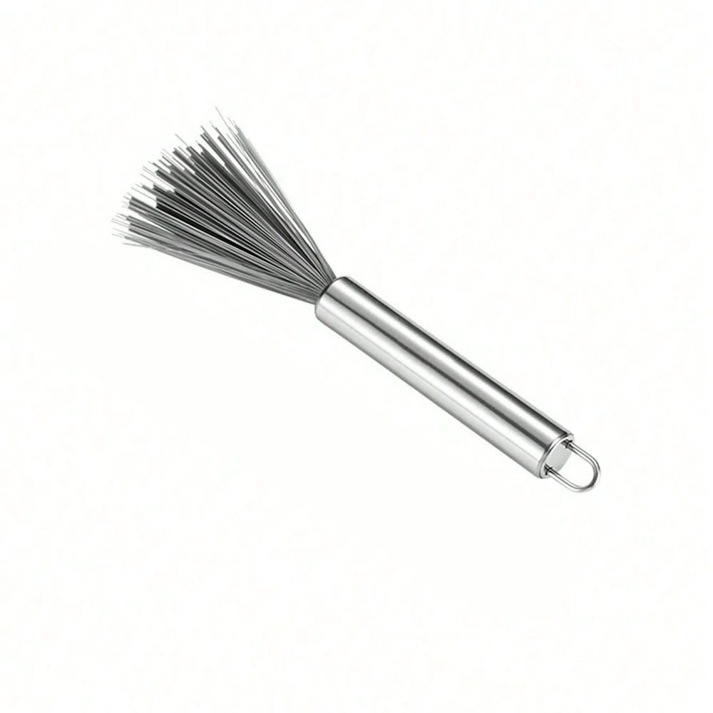 2pcs Multi-Functional Cleaning Brush Steel Handle Cleaning Brush