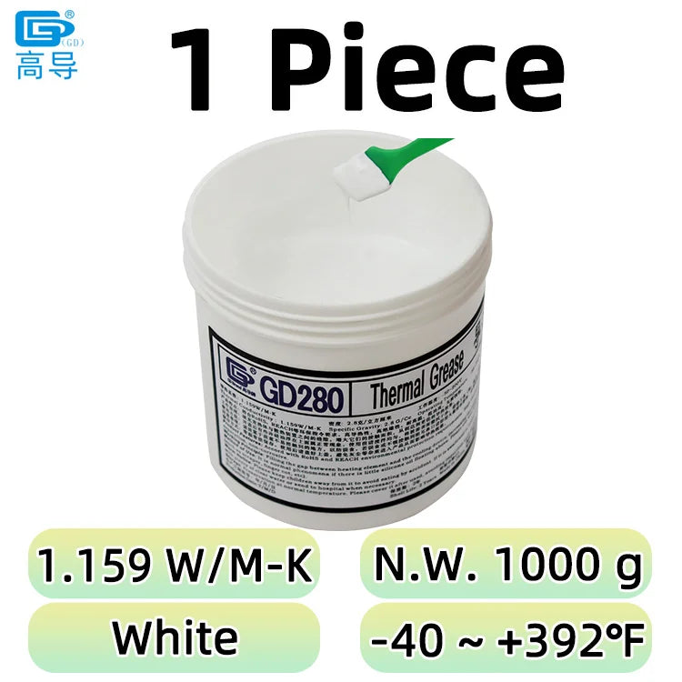 Gd900 Gd007 Gd-2 Thermal Grease Net Weight 1000g