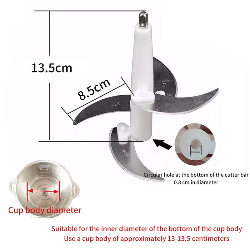2l/3l/4l Meat Grinder Electric Meat Grinder Blade Food