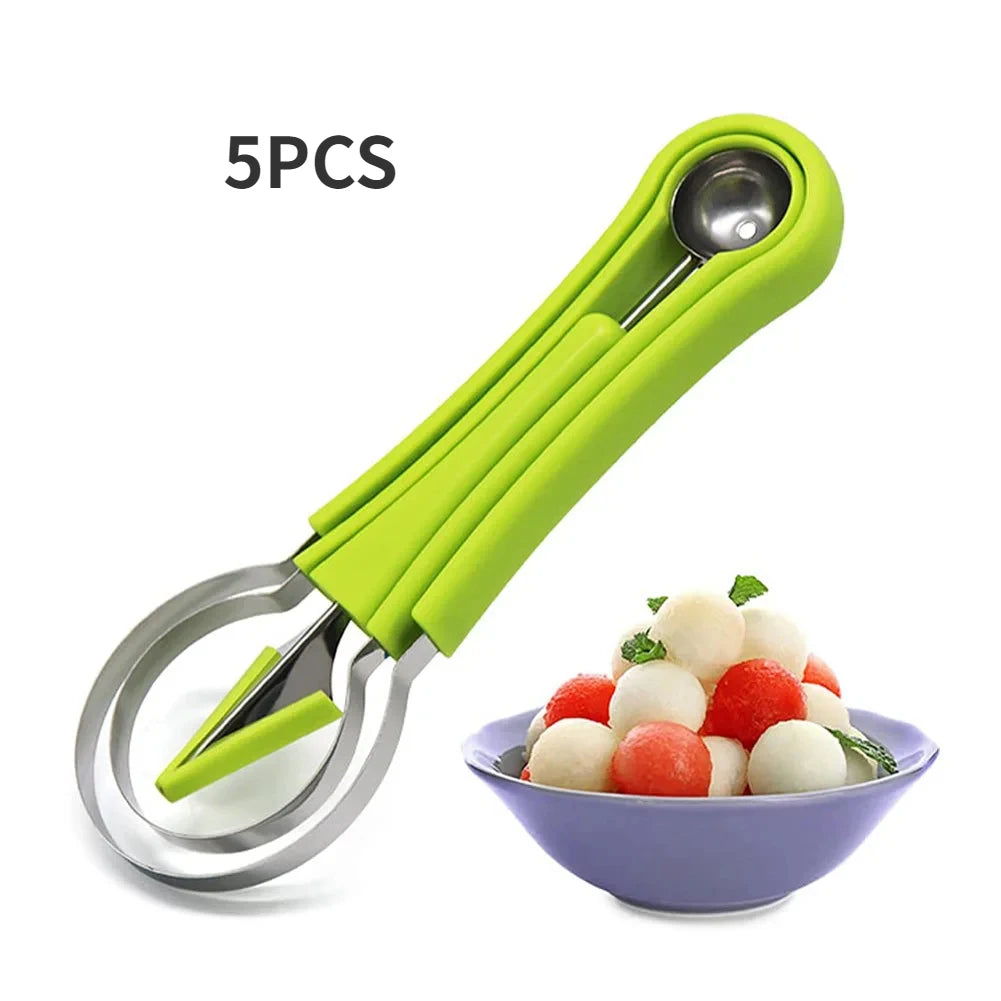 In Melon Cutter Scoop Fruit Carving Knife Fruit