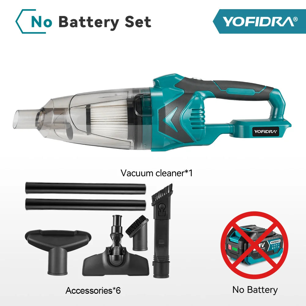 Yofidra Cordless Handheld Vacuum Cleaner Fit Powerful