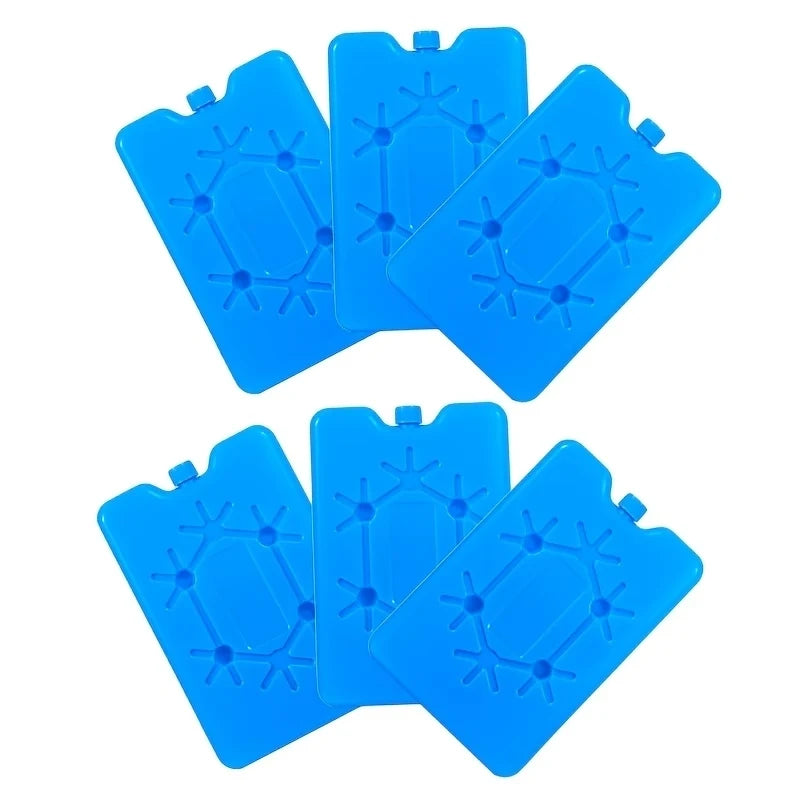 2-10pc Reusable Ice Packs Cooling Pack Long-Lasting Freezer