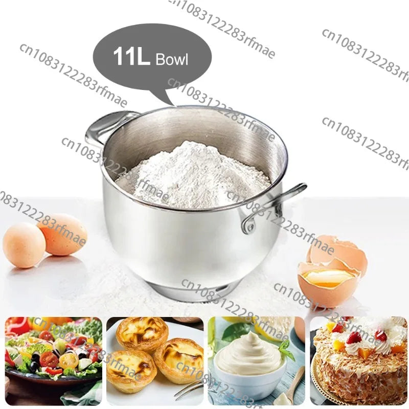 11l Large Capacity Food Mixer Cake Bread Dough