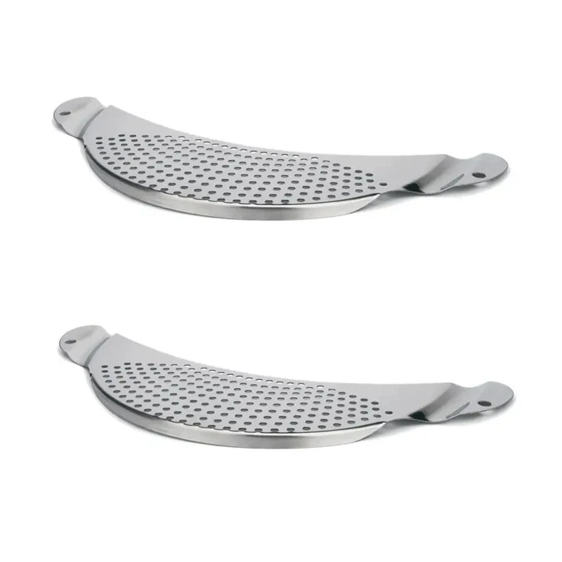 Stainless Steel Strainer Pot Side Pan Drainer Leakproof