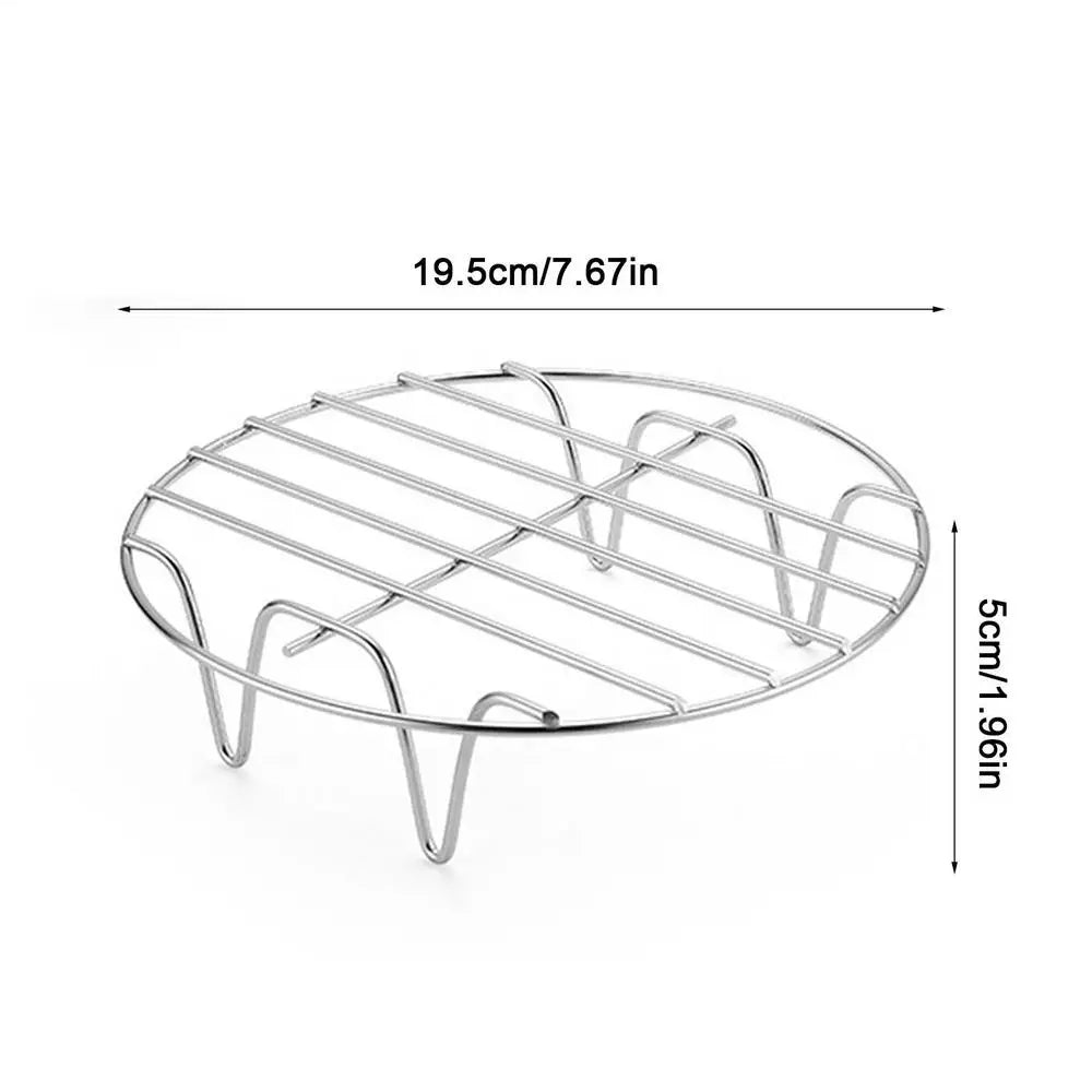 Round Cooling Rack 6/7/8 Inch Stainless Steel Cooking