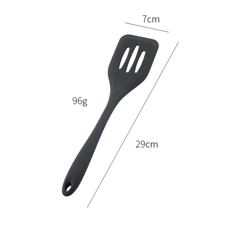 Egg Fish Frying Pan Scoop Silicone Turners Cooking