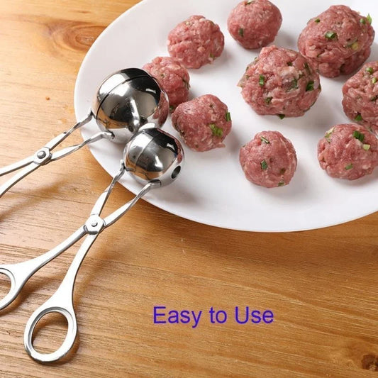 Meat Ball Maker Stainless Steel Clip Round Rice
